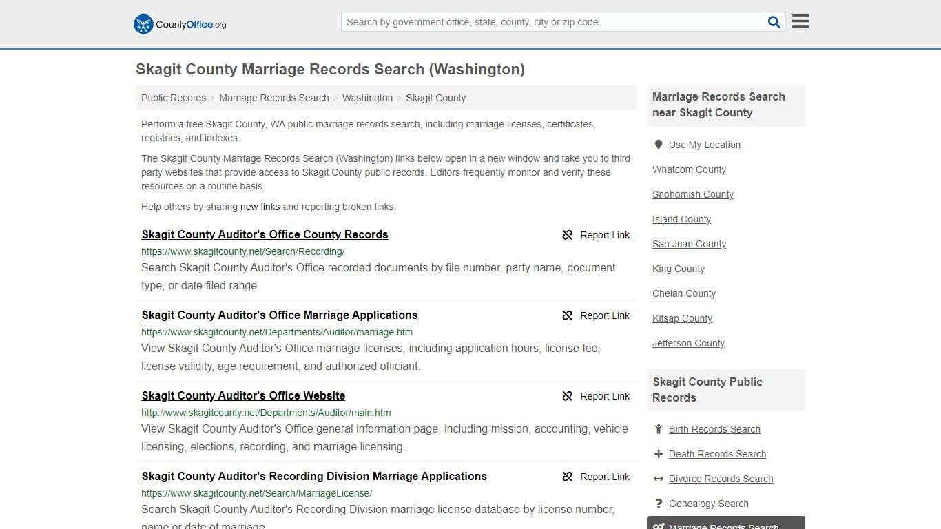 Marriage Records Search - Skagit County, WA (Marriage ...