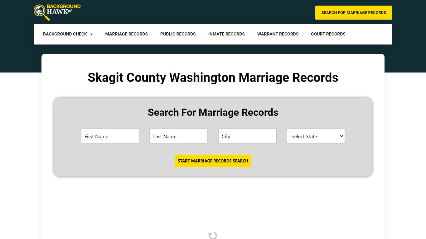 Marriage Records in Skagit County , Washington